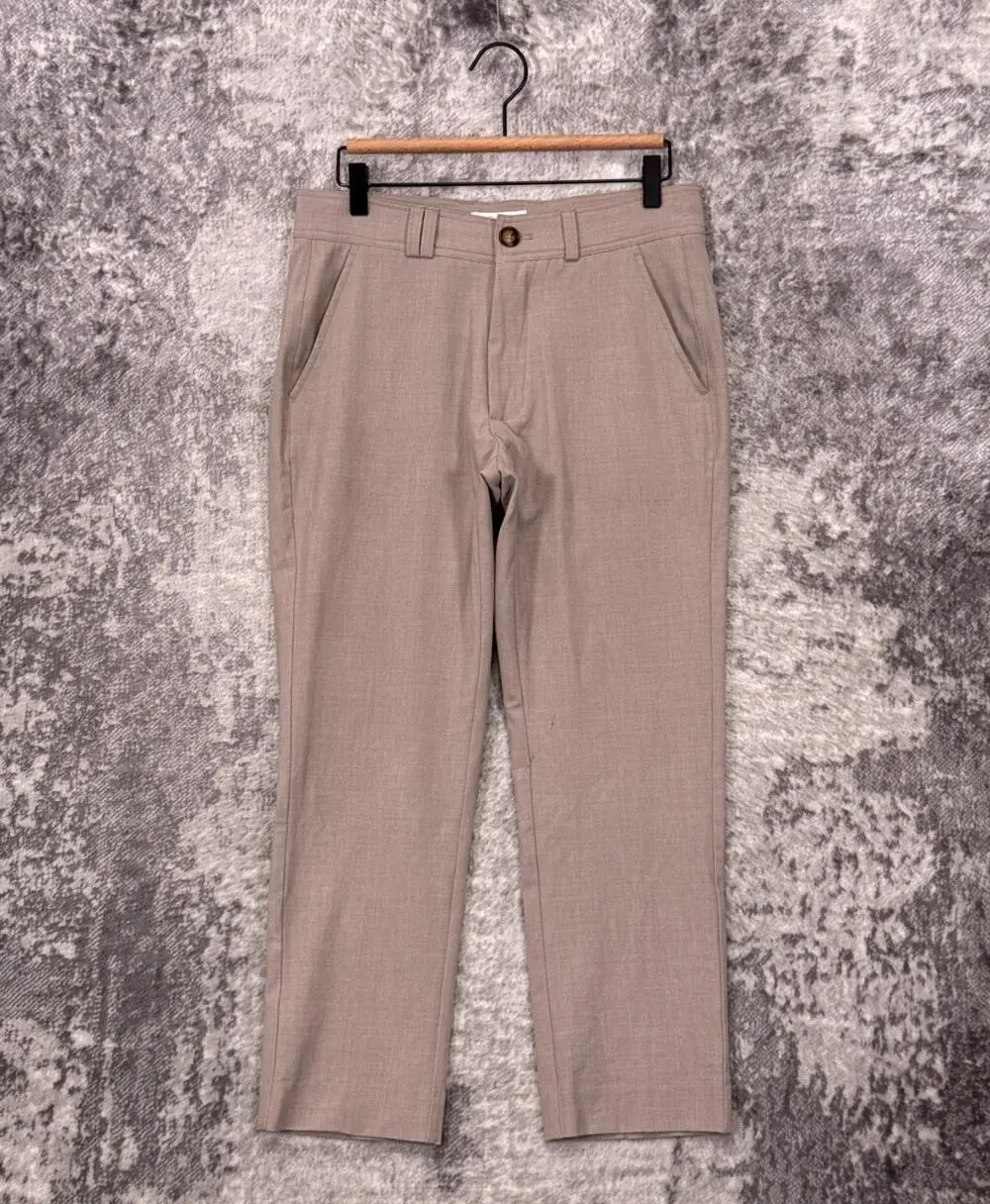 I LOVE UGLY Pants Small Mens Slim Kobe Suiting Tailored Fabric